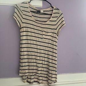 Off-white striped h&m divided shirt